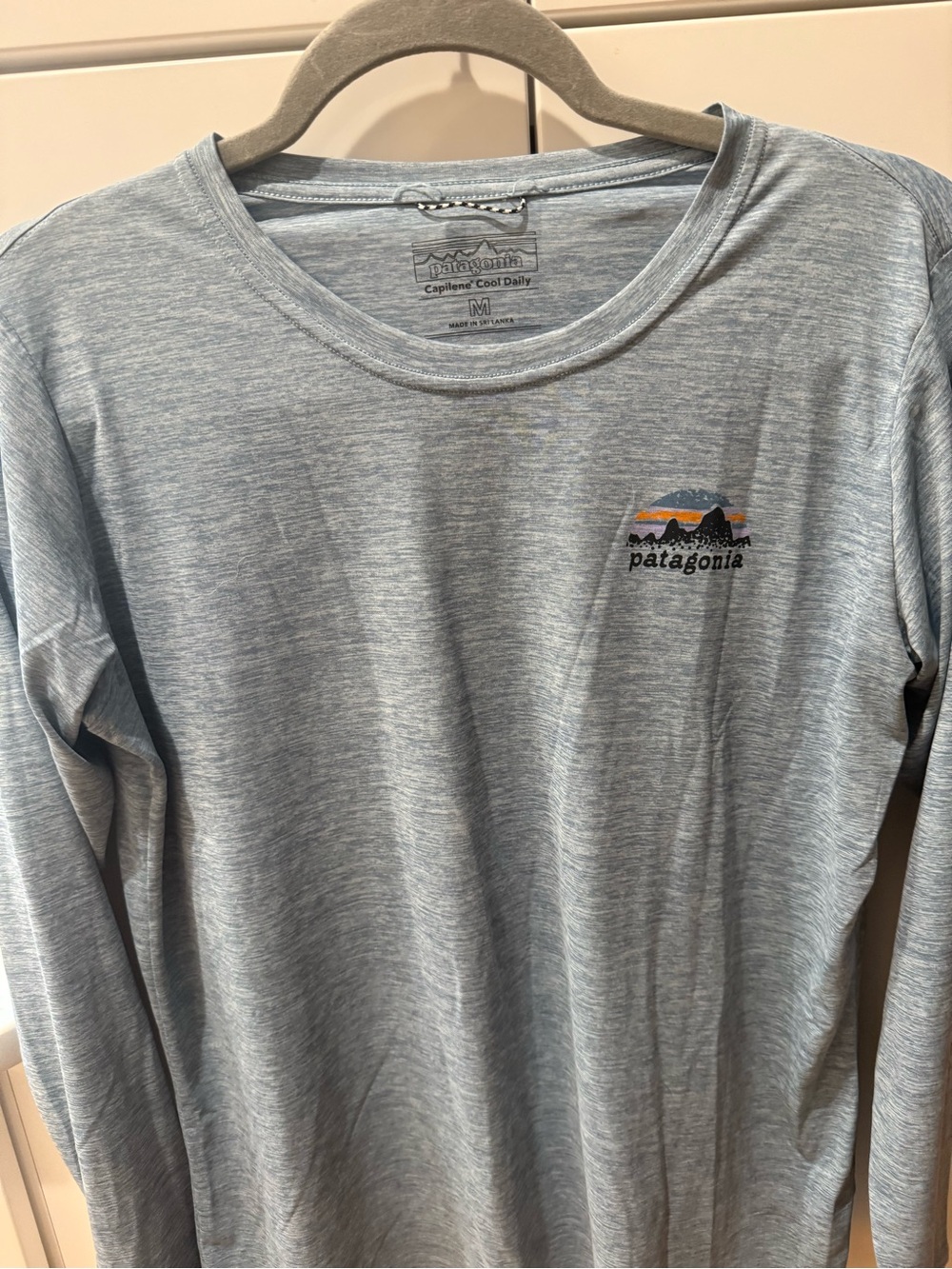 Patagonia Capilene long sleeve tee , like new size M
